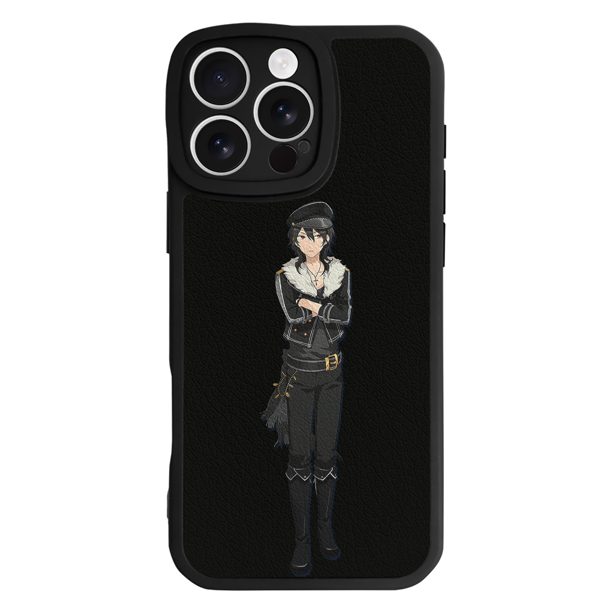 （画像用） あんさんぶるスターズ! Ensemble Stars 【iPhone 16シリーズ対応】シリコンスマホケース（レザー調） 材質：シリコン